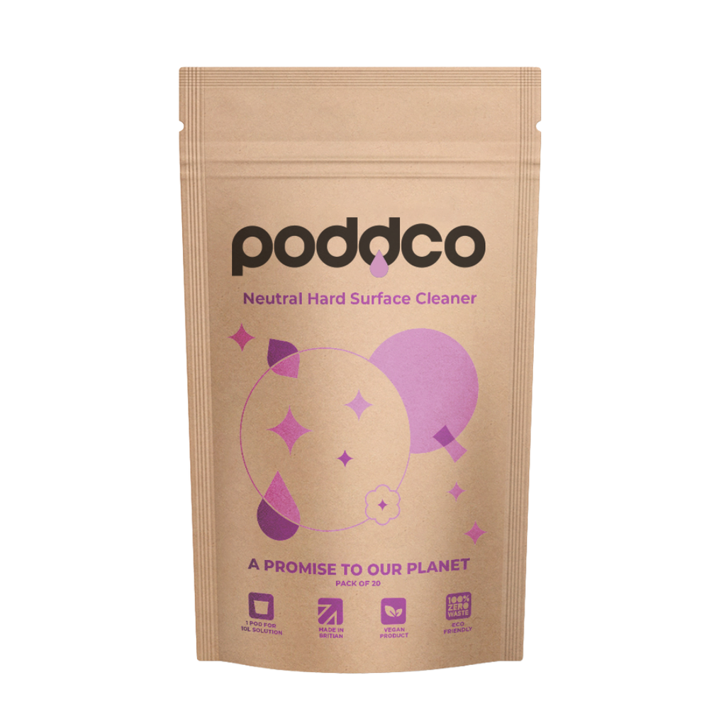 Poddco Neutral Hard Surface Cleaner Pod, eco cleaning pod for floors and tiles, UAE