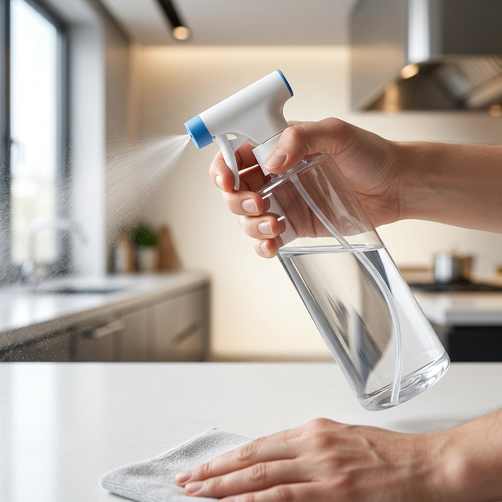 Heavy-Duty Clear Spray Bottle